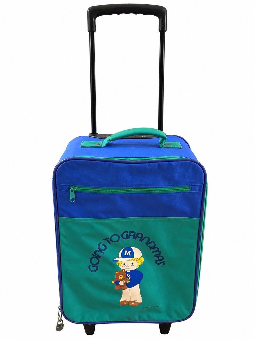Going to Grandma’s Vintage Roller Suitcase by Mercury Luggage